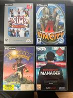 PC Games Klassiekers - Sims, SimCity, Tropico 2, Motorsport, Gebruikt, 1 speler, Ophalen of Verzenden, Vanaf 12 jaar