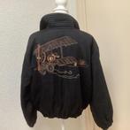 super origineel "bomber" jack maat 38-40-42, Kleding | Dames, Ophalen of Verzenden, Zo goed als nieuw, Zwart