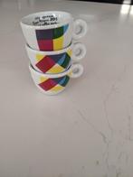 Illy Expo Milano 2015 espresso kopjes 3x, Huis en Inrichting, Keuken | Servies, Ophalen, Zo goed als nieuw, Overige stijlen, Kop(pen) en/of Schotel(s)