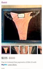 Gucci Bikini met Ketting - Nieuw!, Nieuw, Ophalen of Verzenden, Gucci, Roze