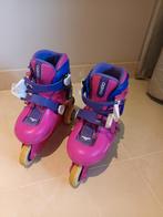 Oxelo Kinder skeelers skates mt 26-28, Verstelbaar, Kinderen, Zo goed als nieuw, Inline skates 4 wielen