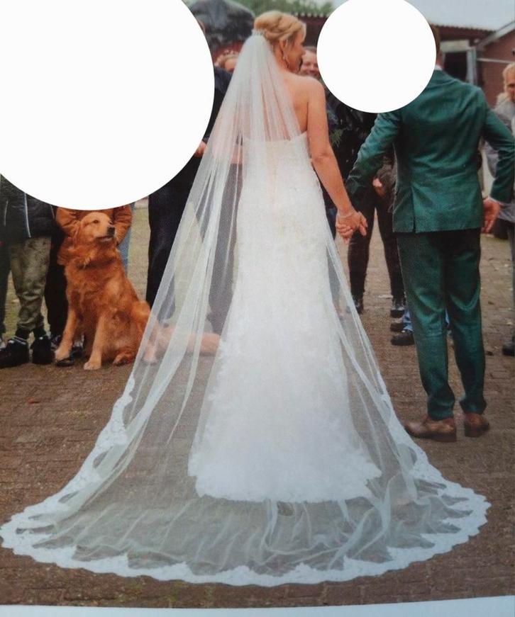 Kleeheimer Trouwjurk Maat 36, Kleding | Dames, Trouwkleding en Trouwaccessoires, Zo goed als nieuw, Trouwjurk, Wit, Ophalen