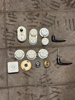 Bakeliet, schakelmateriaal en deurbeslag, Doe-het-zelf en Verbouw, Elektra en Kabels, Ophalen, Gebruikt