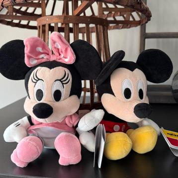 Knuffel Mickey & Minnie, NIEUW! beschikbaar voor biedingen