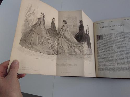 Journal des demoiselles 1864, Antiek en Kunst, Antiek | Boeken en Bijbels, Ophalen of Verzenden