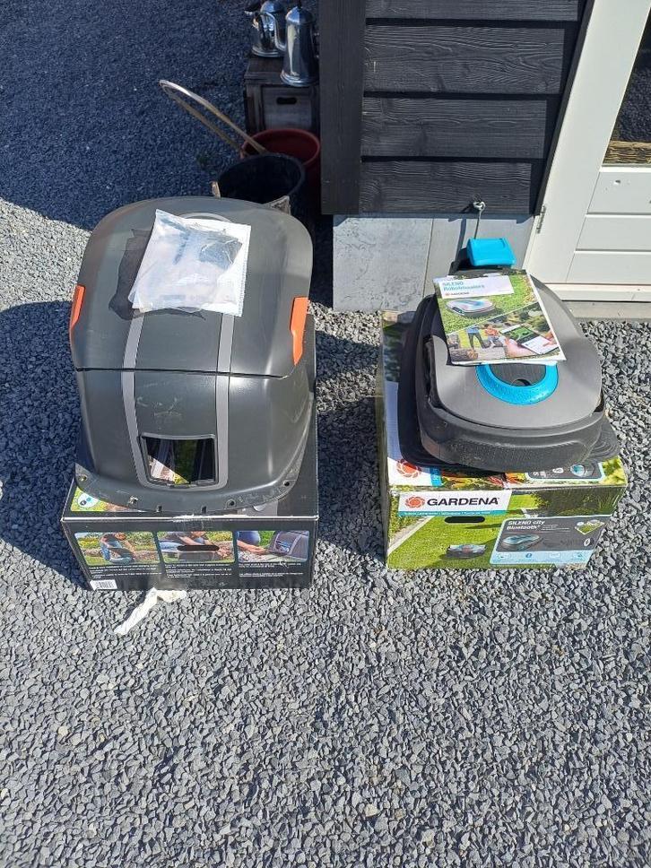 Gardena robotmaaier, Tuin en Terras, Robotmaaiers, Zo goed als nieuw, 20 tot 25 cm, Ophalen