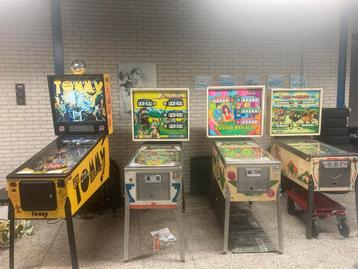 GEZOCHT‼️FLIPPERKASTEN ALLE MODELLEN/JAREN 70,80,90 WELKOM️ beschikbaar voor biedingen