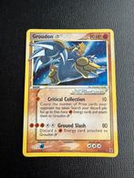 Pokemon Groudon goldstar, Ophalen of Verzenden, Zo goed als nieuw