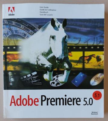 Adobe Premiere 5.0 User quide - Dik Handboek (English quide) beschikbaar voor biedingen