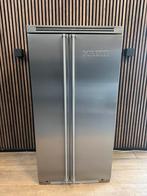 Luxe Rvs Boretti Amerikaanse koelkast (Gratis bezorgen), 5258sh, 200 liter of meer, Met aparte vriezer, Zo goed als nieuw