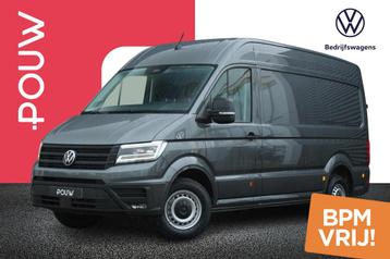 Volkswagen Crafter 35 2.0 TDI 140pk AUT L3H3 Exclusive | Ach beschikbaar voor biedingen