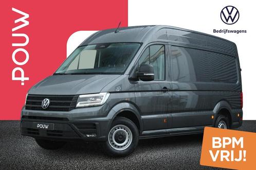 Volkswagen Crafter 35 2.0 TDI 140pk AUT L3H3 Exclusive | Ach, Auto's, Bestelauto's, Bedrijf, Te koop, ABS, Achteruitrijcamera