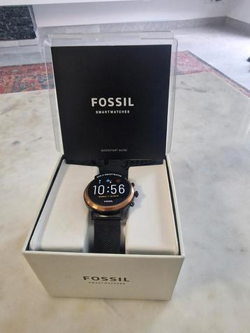 Fossil Julianna Gen 5 Smartwatch Dames 44 mm Zwart beschikbaar voor biedingen