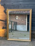 Mooie spiegel met geslepen rand en gouden lijst 1.30m, 1.00, Ophalen, 100 tot 150 cm, Zo goed als nieuw, 75 tot 100 cm