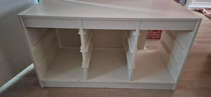 Ikea Trofast kast wit, Huis en Inrichting, Kasten | Kledingkasten, Gebruikt, Minder dan 100 cm, 50 tot 100 cm, 25 tot 50 cm, Ophalen