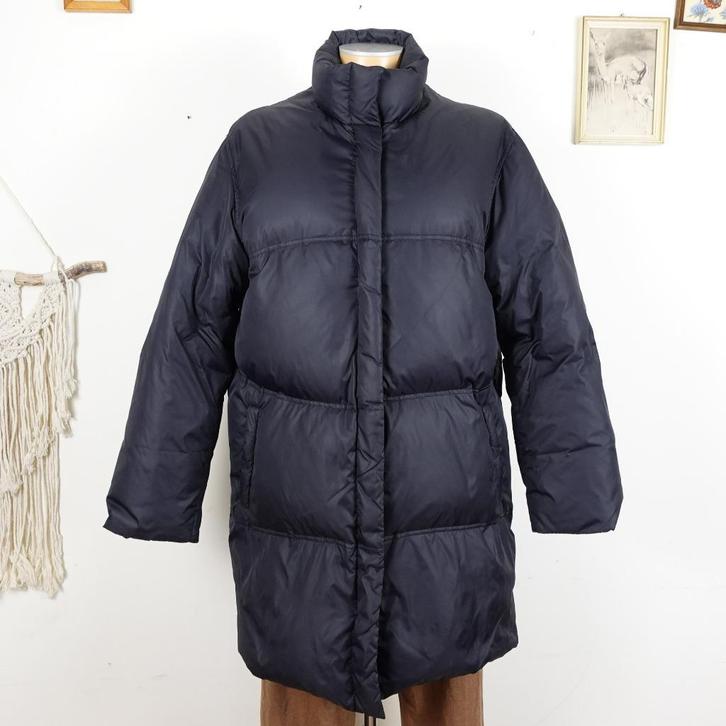 Zabaione dons lang puffer jas Sz XXL, Kleding | Heren, Jassen | Winter, Zo goed als nieuw, Overige maten, Zwart, Verzenden