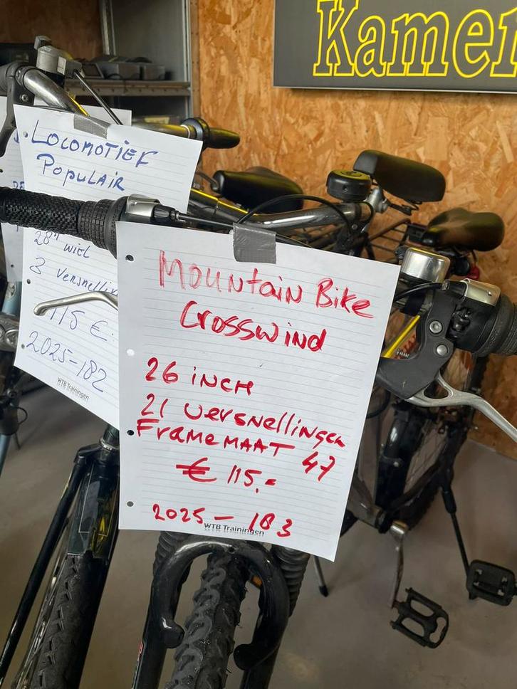 Mooie Mountain bike Crosswind, 26inch, 21 versnellingen, Fietsen en Brommers, Fietsen | Mountainbikes en ATB, Gebruikt, Heren