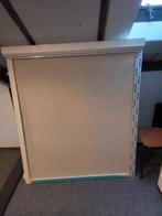 Elektrische screen crème wit 125x150cm, 100 tot 150 cm, Crème of Beige, Ophalen of Verzenden, Zo goed als nieuw