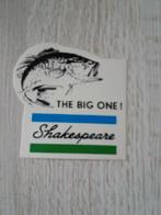 sticker THE BIG ONE ! Shakespeare, Ophalen of Verzenden, Zo goed als nieuw, Merk
