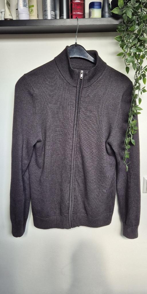 Nieuw donkergrijs heren vest maat S | C&A, Kleding | Heren, Truien en Vesten, Nieuw, Maat 46 (S) of kleiner, Grijs, Ophalen of Verzenden