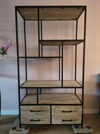 Boekenkast hoog Apache, Huis en Inrichting, Kasten | Boekenkasten, Ophalen, 50 tot 100 cm, Zo goed als nieuw, Met lade(s)