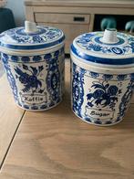 Delfts Blauwe Koffie- en Suikerpot Set, Ophalen