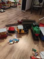 Treinset - Niet Playmobil, wel passend, Ophalen of Verzenden, Gebruikt, Jongen of Meisje