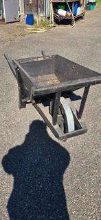 Antieke Vintage houten kruiwagen in prima staat., Ophalen, Gebruikt