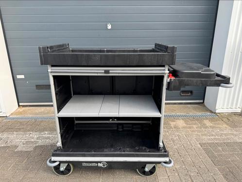 2x Numatic NKU-30FF zwart hotelwagen, Huis en Inrichting, Schoonmaakartikelen, Raamwisser of Trekker, Ophalen