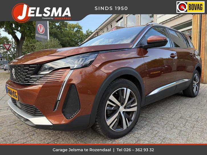 Peugeot 5008 130pk PT Allure Aut. 7p., Camera | Facelift mod, Auto's, Peugeot, Bedrijf, Te koop, 360° camera, ABS, Achteruitrijcamera