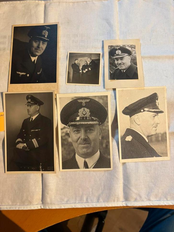 Kriegsmarine Korvette Kapitan foto’s, Verzamelen, Militaria | Tweede Wereldoorlog, Marine, Foto of Poster, Duitsland, Ophalen of Verzenden