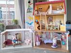 Sylvanian Families boutique met bovenhuis en tearoom,vossen, Gebruikt, Ophalen of Verzenden