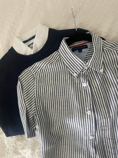 3 stuks jongenskleding maat 128, Kinderen en Baby's, Kinderkleding | Maat 128, Zo goed als nieuw, Jongen, Overhemd of Blouse, Ophalen of Verzenden
