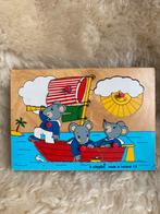 Vintage knopjes puzzel, Kinderen en Baby's, Speelgoed | Kinderpuzzels, Ophalen of Verzenden, Zo goed als nieuw