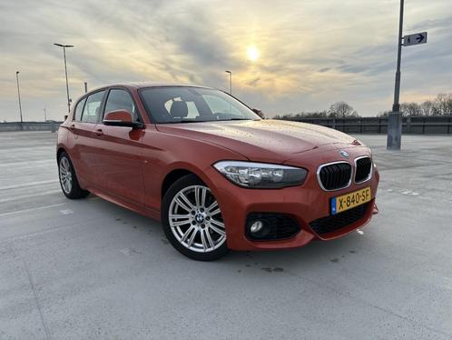 BMW 118i M-Pakket, Valencia Orange, Automt, BMW onderhouden., Auto's, BMW, Particulier, 1-Serie, ABS, Airbags, Airconditioning