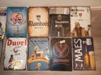 Diverse. bier Borden Duvel Maes Jägermeister, Verzamelen, Biermerken, Verzenden, Nieuw, Reclamebord, Plaat of Schild, Overige merken