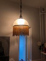 Twee vintage brocante hanglampen in goede conditie, Huis en Inrichting, Ophalen, Zo goed als nieuw, Minder dan 50 cm