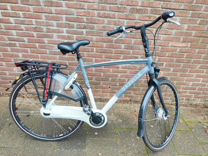 Gazelle Chamonix herenfiets, Fietsen en Brommers, Fietsen | Heren | Herenfietsen, Gebruikt, Gazelle, 57 tot 61 cm, Versnellingen