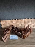 Lemax hekwerk set van 3 kerstdorp kersthuisjes, Diversen, Kerst, Ophalen of Verzenden, Zo goed als nieuw