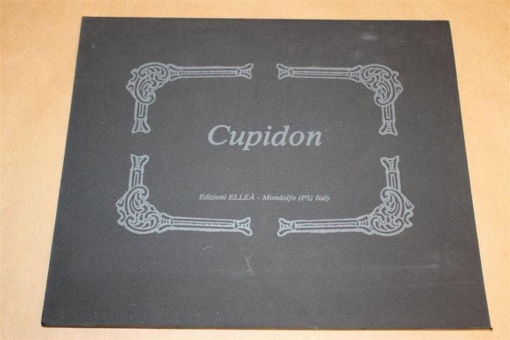 Map Met Prenten — Cupido — 4 Klassieke Gravures, Antiek en Kunst, Kunst | Etsen en Gravures, Ophalen of Verzenden