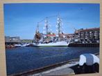 Foto van zeilschip in haven Scheveningen 2019, Verzamelen, Scheepvaart, Ophalen of Verzenden, Nieuw, Zeilboot, Kaart, Foto of Prent