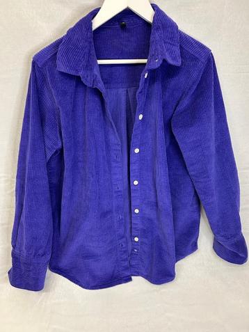 HEMA paarse ribblouse M in ~~nieuw~~ staat beschikbaar voor biedingen