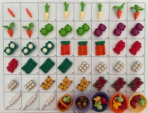 Losse onderdelen eten fruit groente, Kinderen en Baby's, Speelgoed | Playmobil, Los playmobil, Ophalen of Verzenden