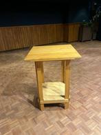 Houten Statafel met Plank, Ophalen of Verzenden, Gebruikt