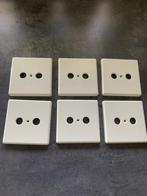 AFDEKPLAATJES AANSLUITING TV EN RADIO, Ophalen of Verzenden, Nieuw, Overige typen