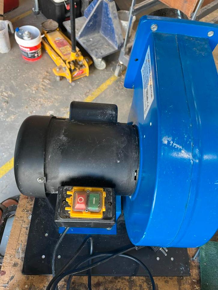 Z.G.A.N Cycloon Afzuigmotor - Perfect voor Werkplaats!, Doe-het-zelf en Verbouw, Ventilatie en Afzuiging, Zo goed als nieuw, Ophalen of Verzenden