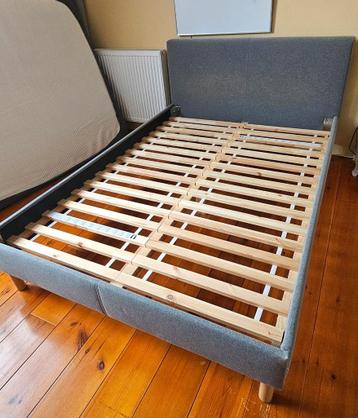 Grijze Twijfelaar Bedframe - afbeelding 1