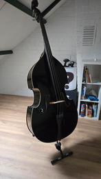 Contrabas 3/4 Thomann Rockabilly + Accessoires, Muziek en Instrumenten, Strijkinstrumenten | Contrabassen, Ophalen, Gebruikt, 3/4-contrabas