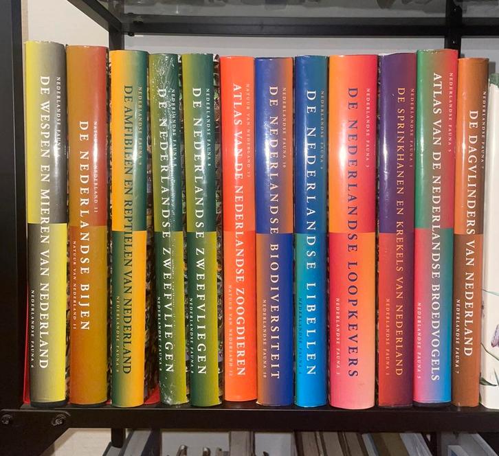 Nederlandse fauna / natuur van nederland set, Boeken, Partijen en Verzamelingen, Zo goed als nieuw, Stripboeken, Ophalen