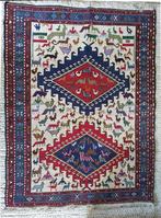 Perzisch tapijt - Iranees - wol - 146  x 112 cm, Gebruikt, Ophalen of Verzenden, Rechthoekig, 100 tot 150 cm